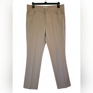Anne Klein Women's Beige Straight Leg Pants